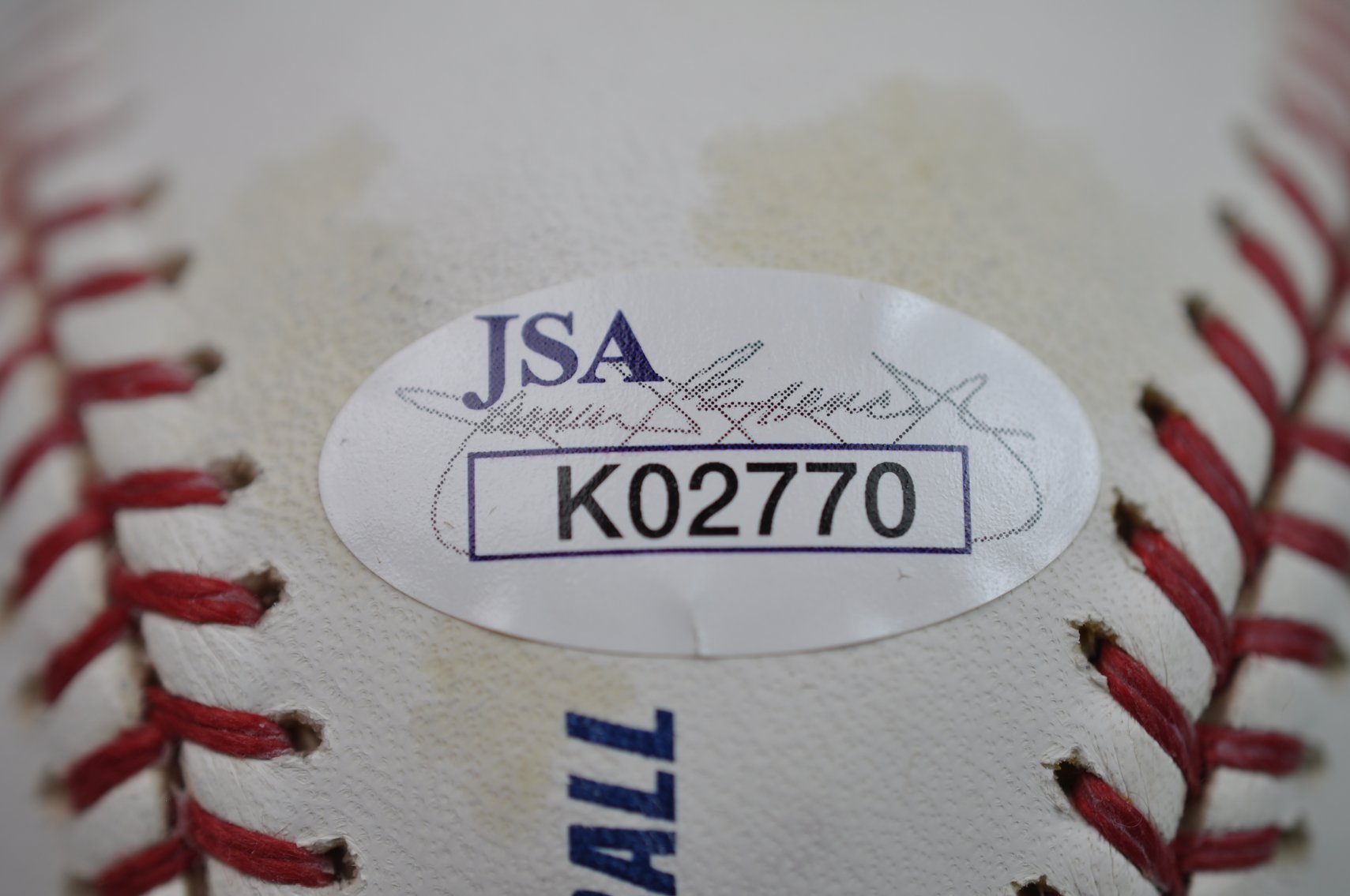 Autographed Baseball by Robin Yount