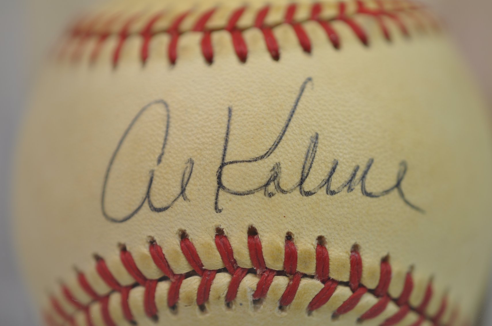 Baseball Signed by Al Kaline