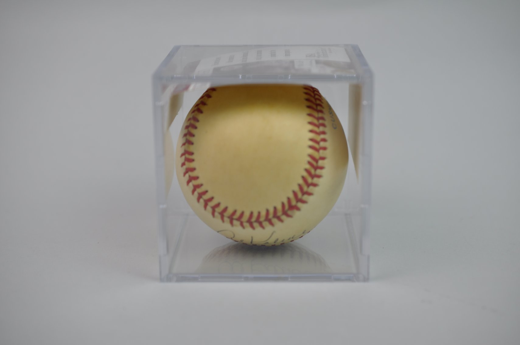 Baseball Signed by Al Kaline