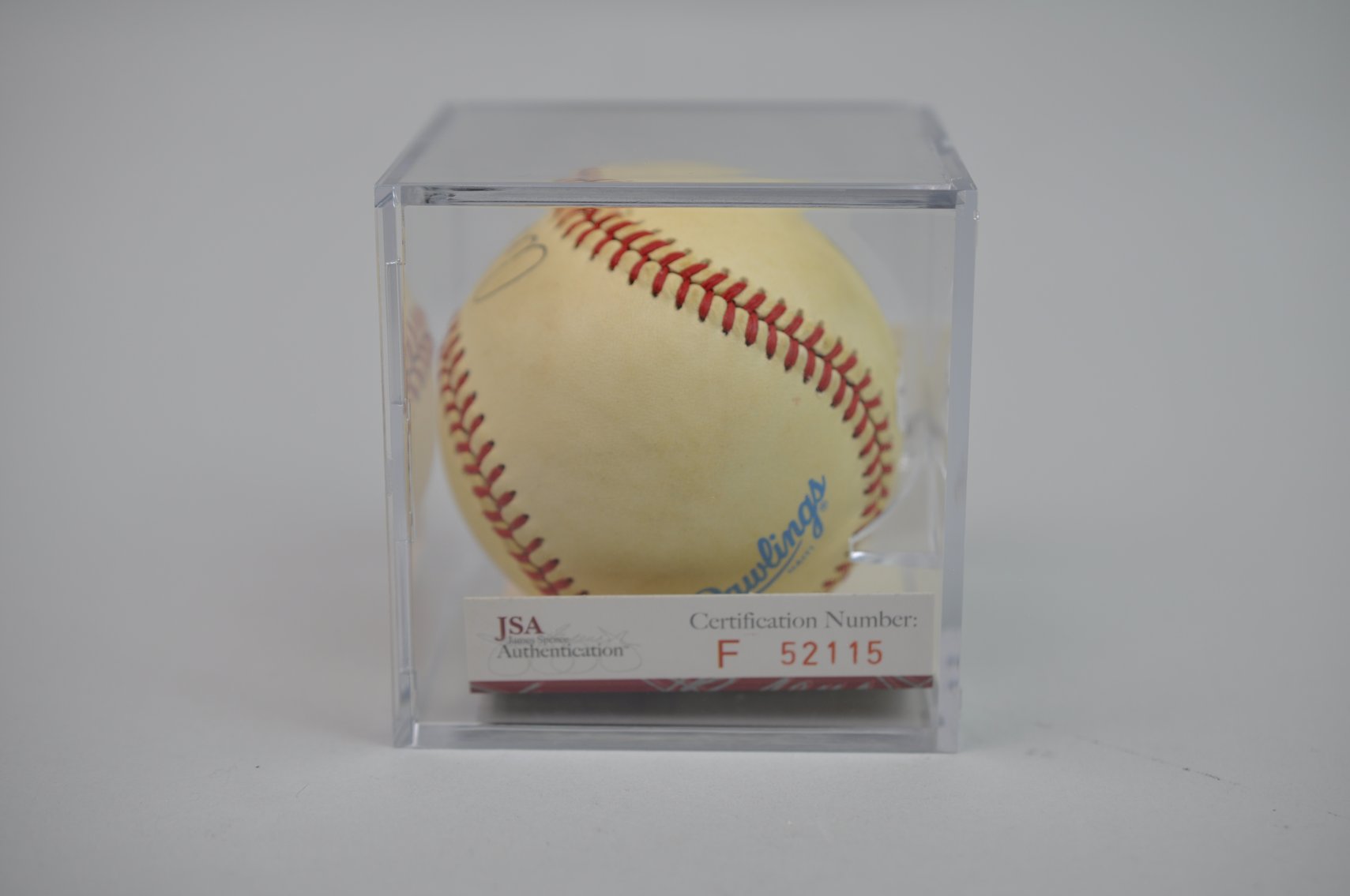 Baseball Signed by Al Kaline