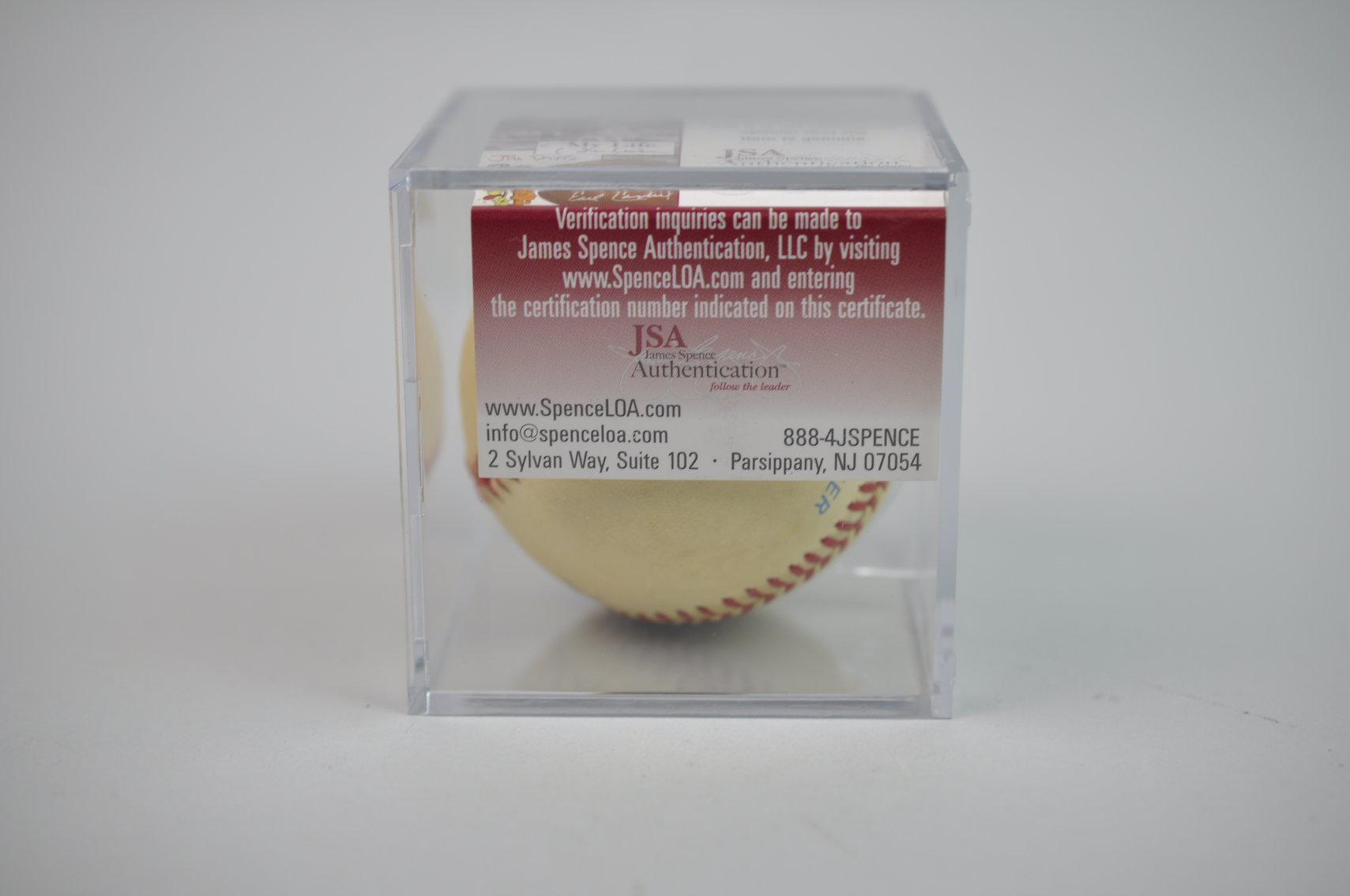 Baseball Signed by Al Kaline