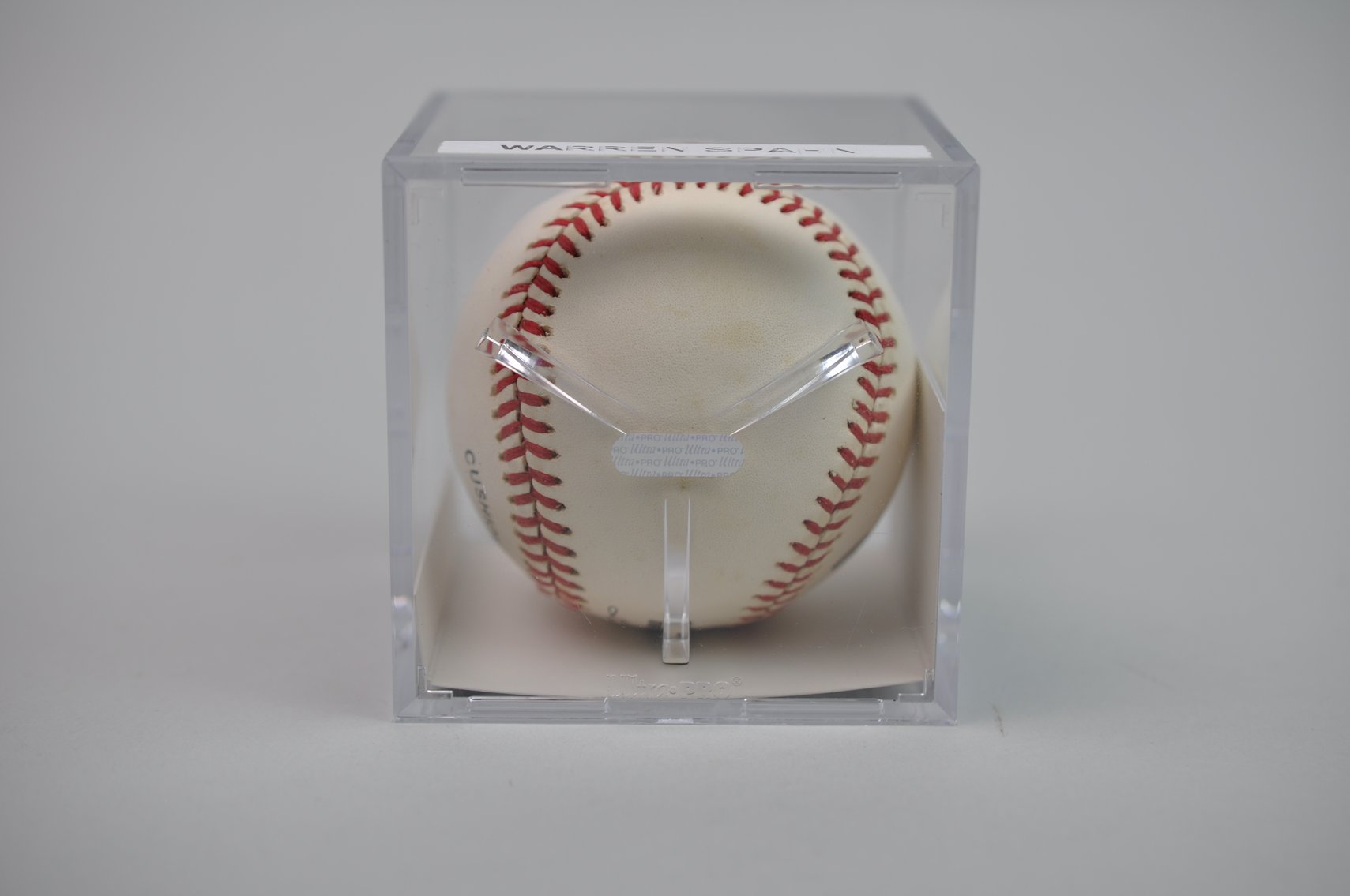 Baseball Signed by HOF Warren Spahn