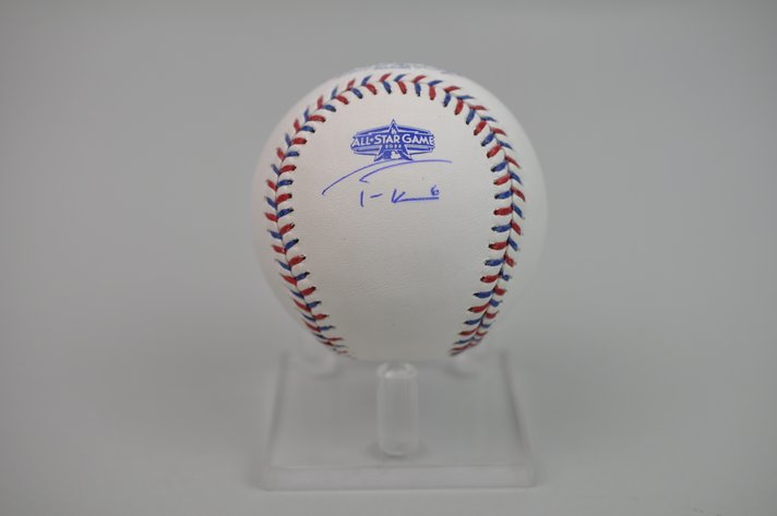 Baseball Signed by Trea Turner