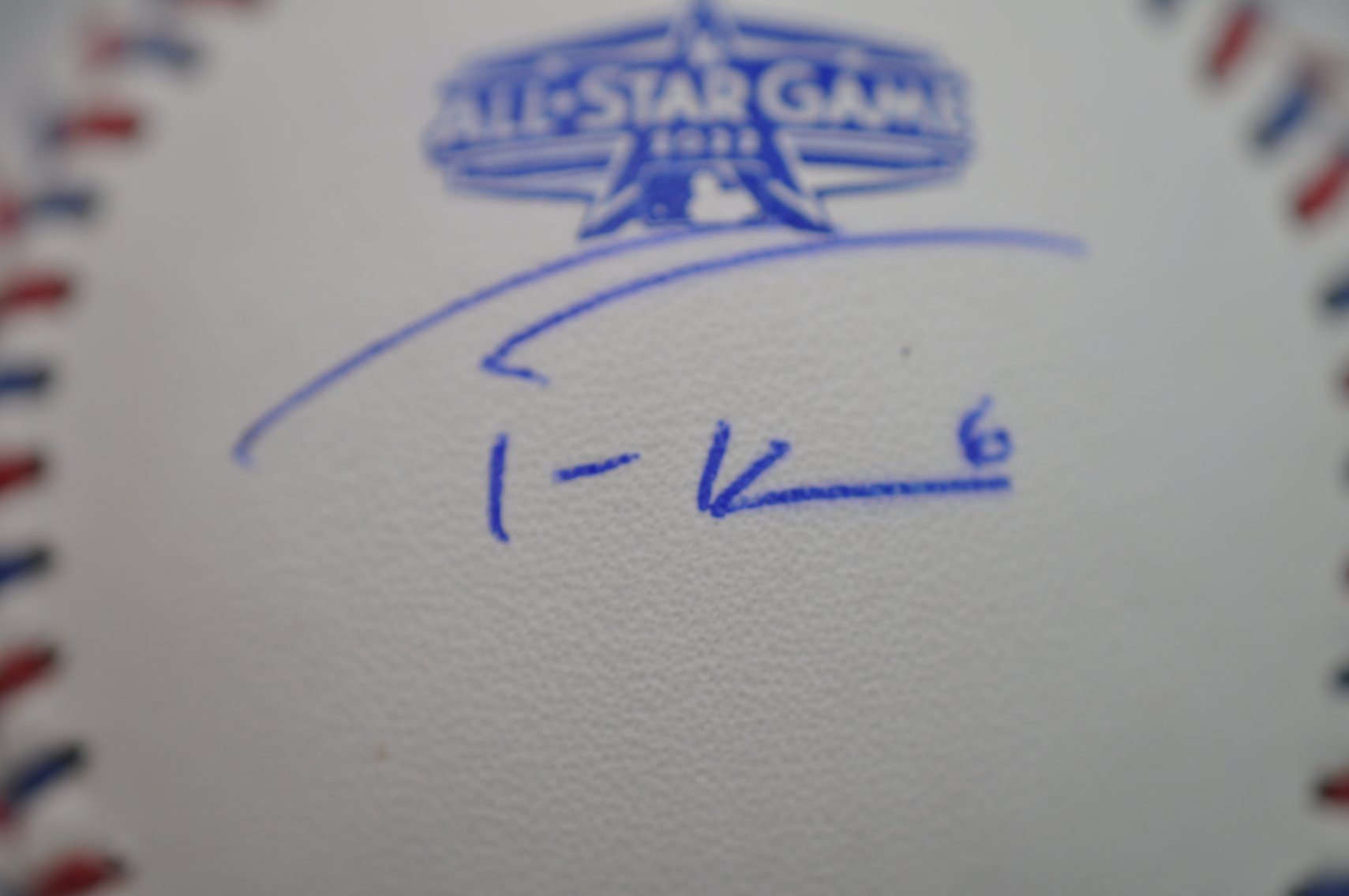 Baseball Signed by Trea Turner