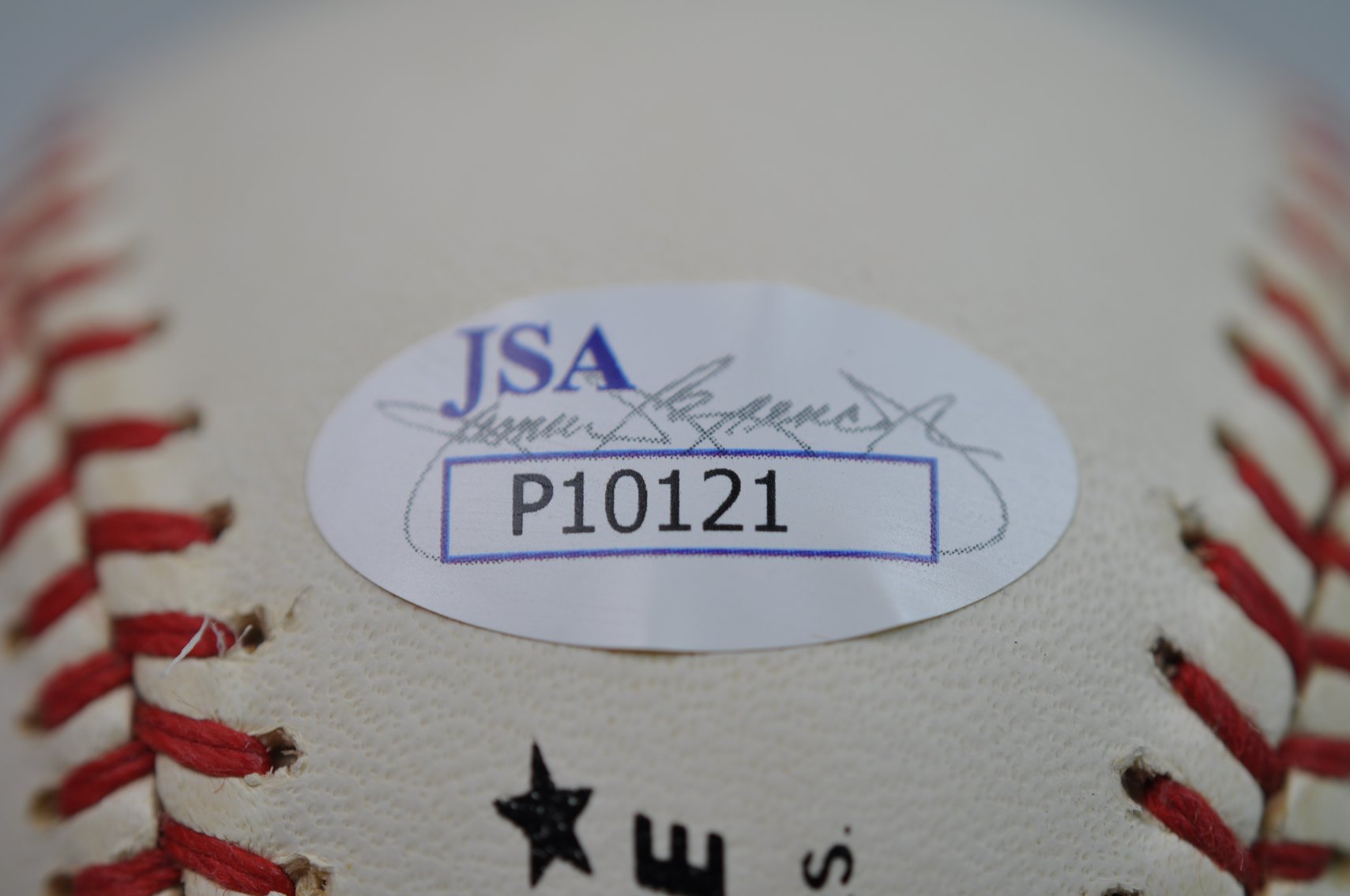 HOF Mike Schmidt Signed Ball (Blue Ink)