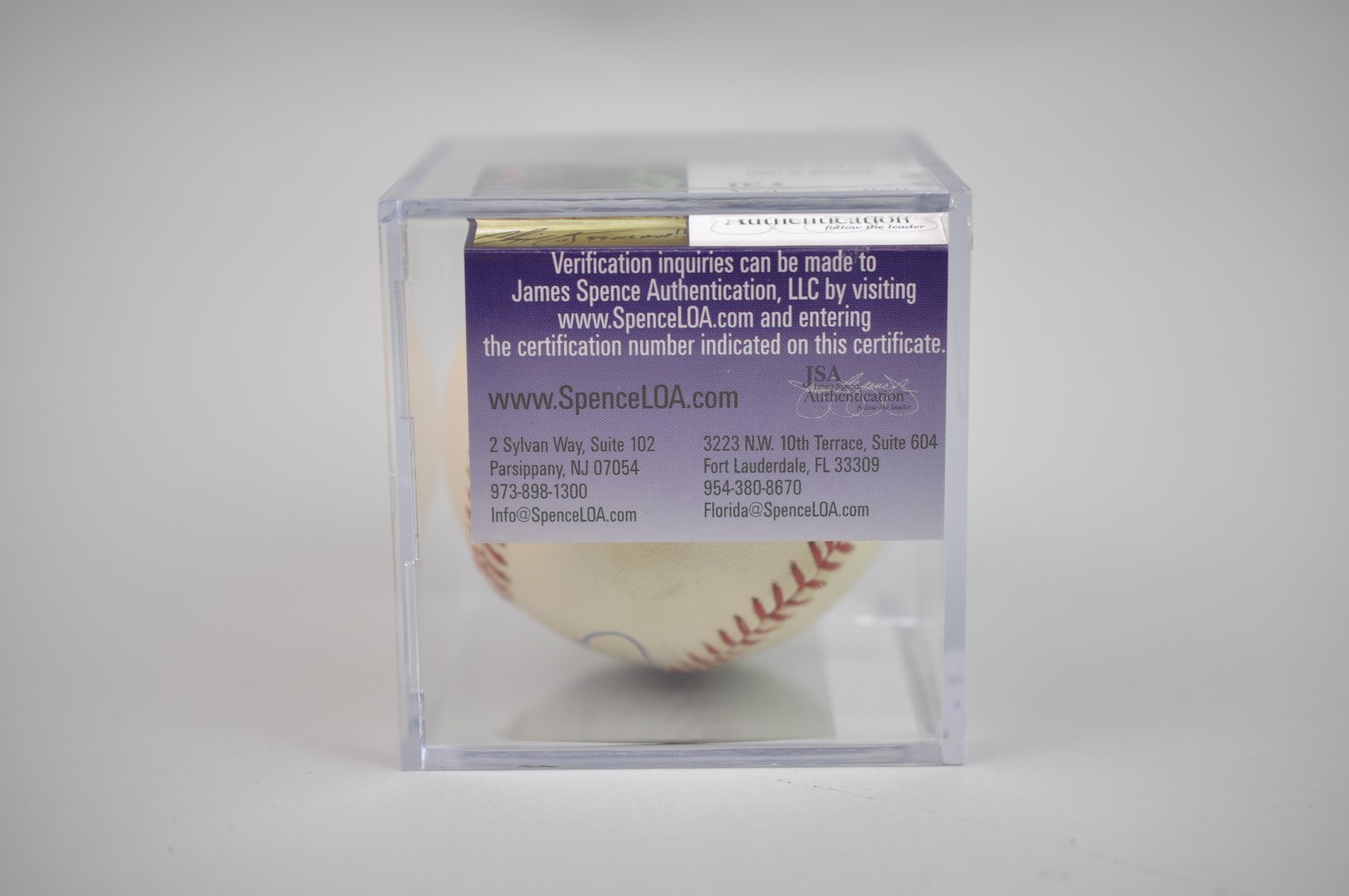 Baseball Autographed by Willie McCovey