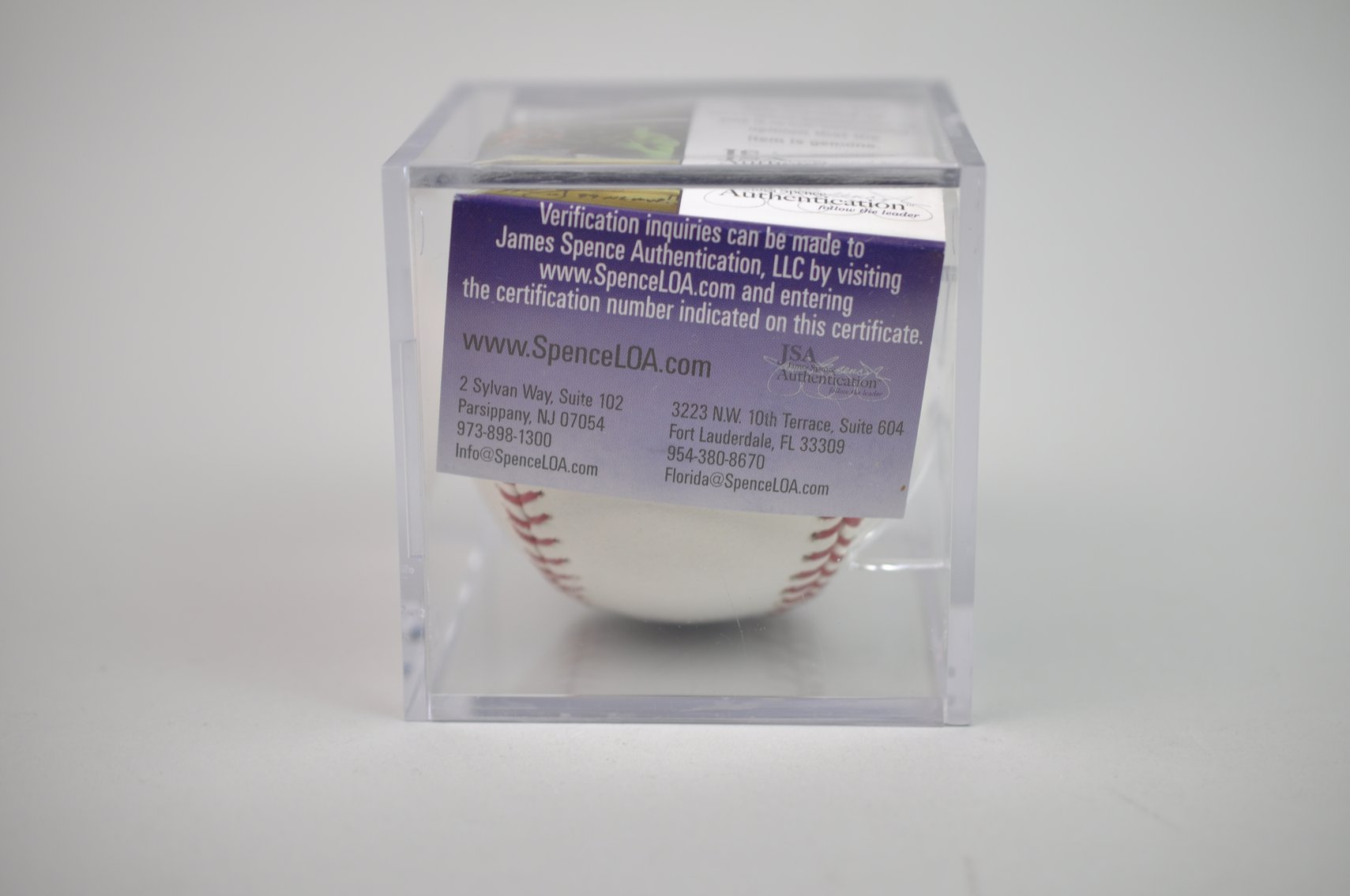 José Abreu Inscribed Baseball