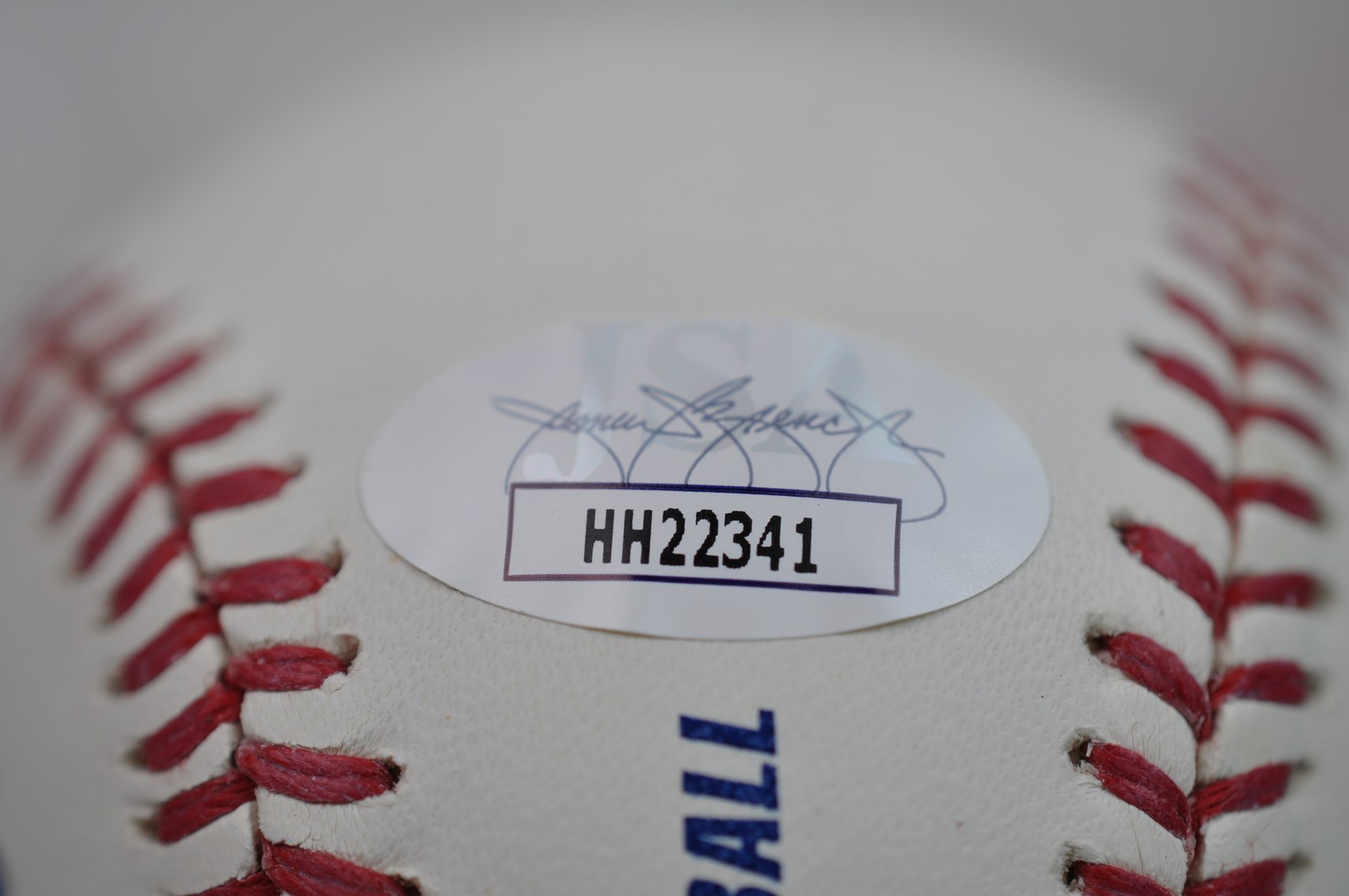 Inscribed Baseball by José Canseco
