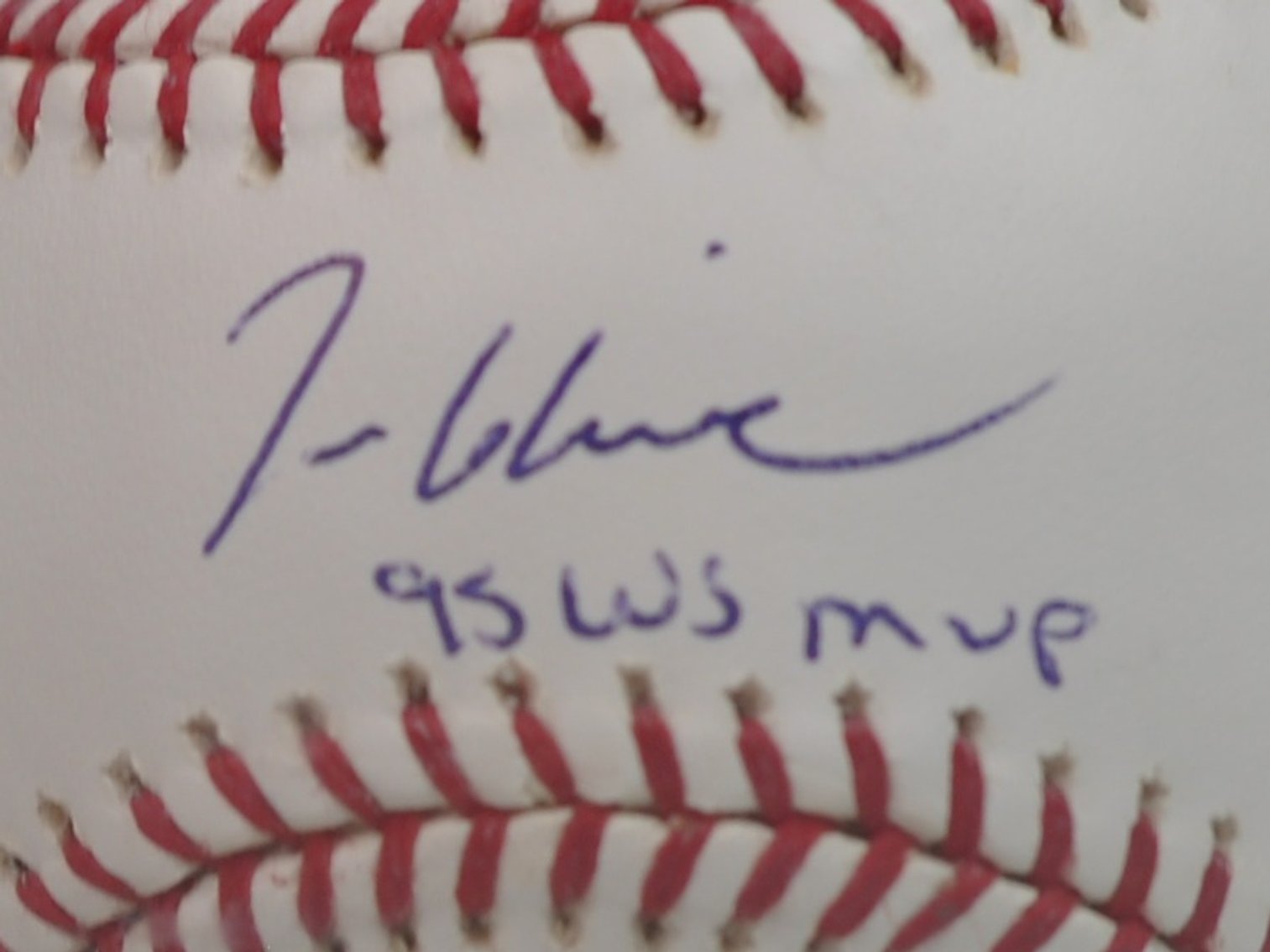 Braves Legends: Smoltz & Glavine Signed Baseballs