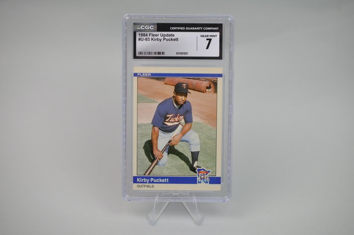 1984 Kirby Puckett #U-93 CGC 7 Graded Card
