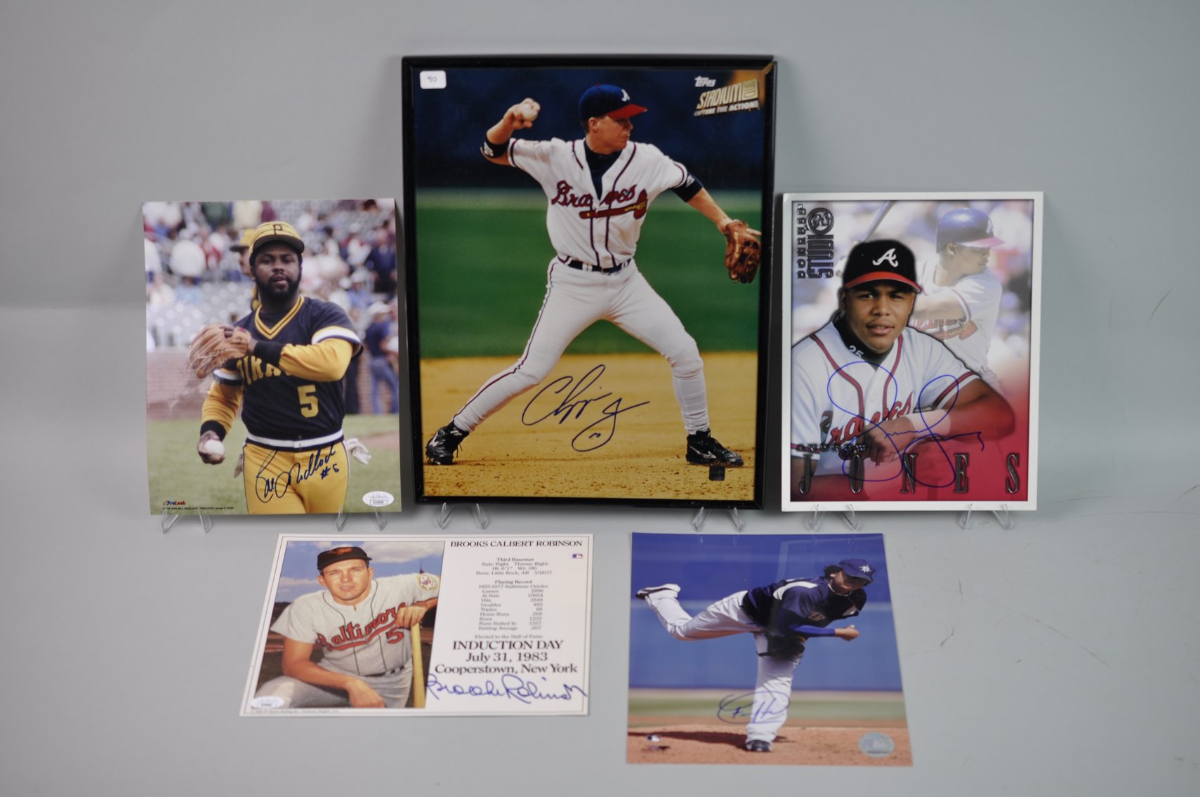 Signed HOF Baseball Photographs