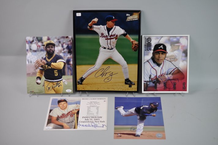 Signed HOF Baseball Photographs