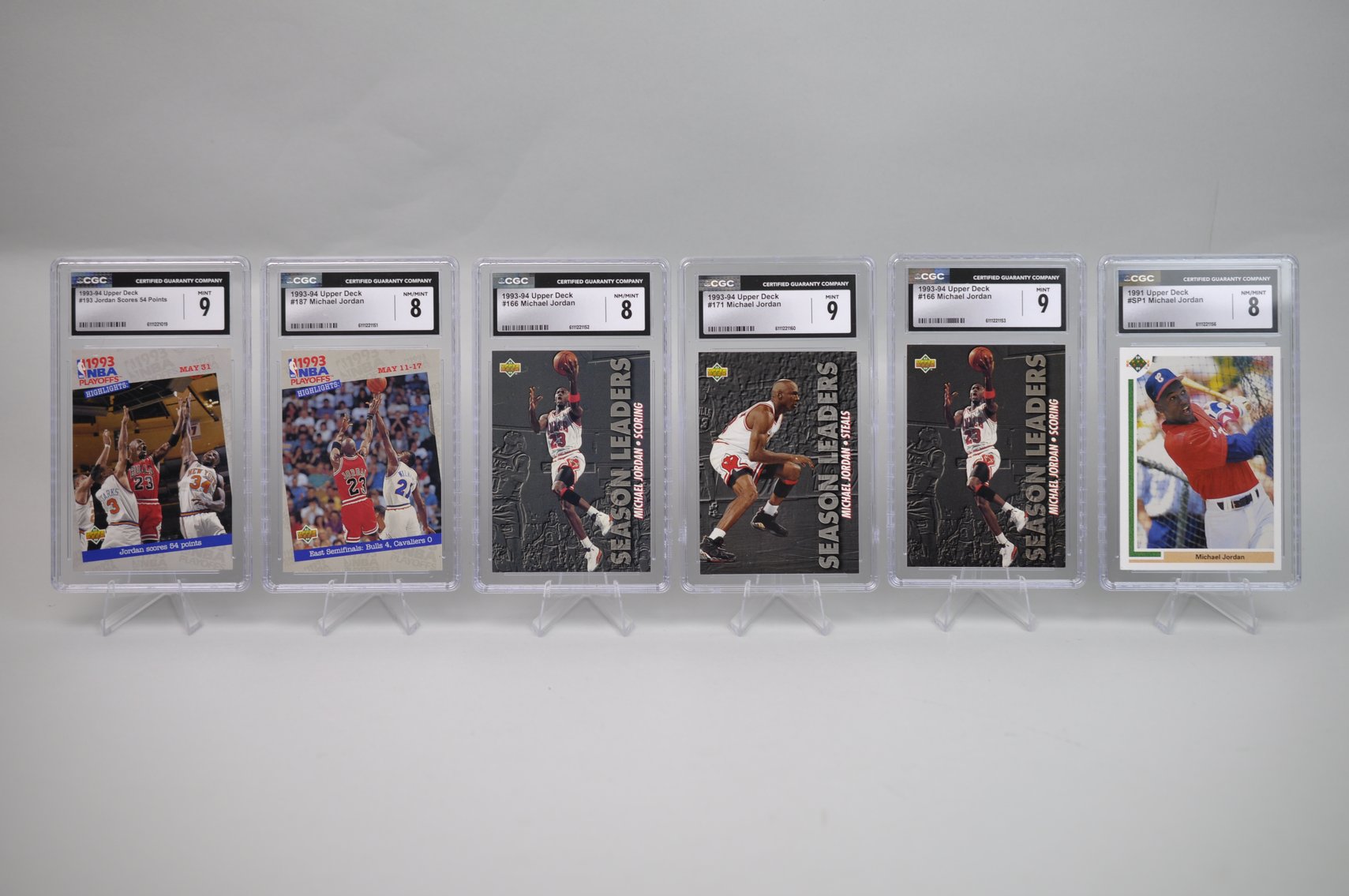1991-94 Michael Jordan Graded Cards
