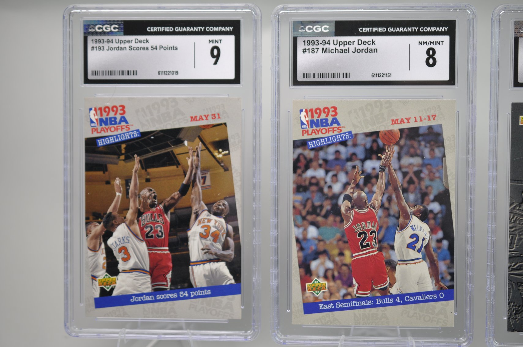 1991-94 Michael Jordan Graded Cards
