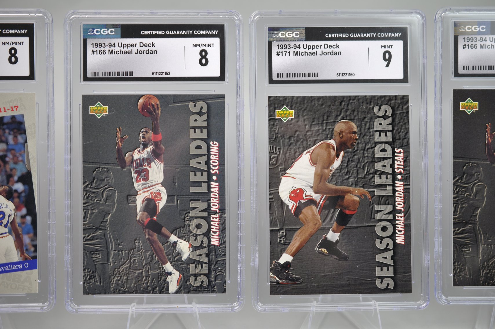 1991-94 Michael Jordan Graded Cards