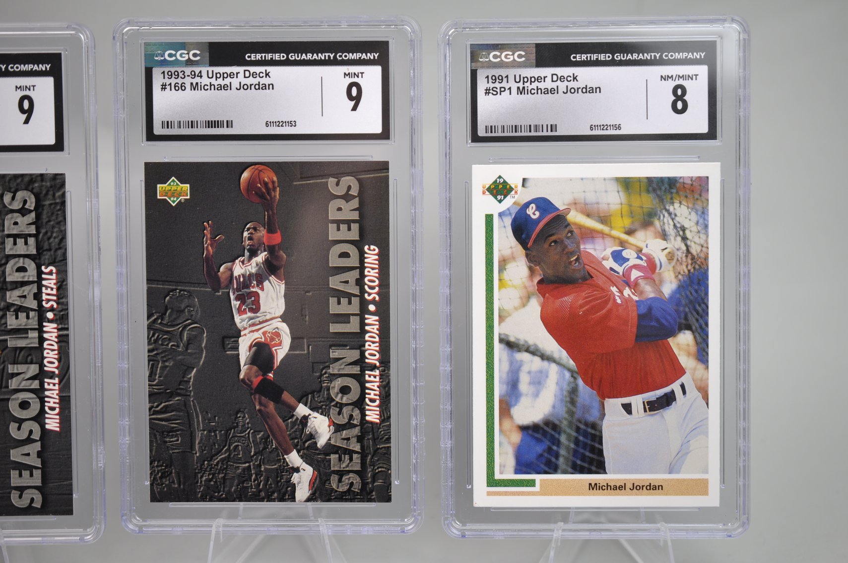 1991-94 Michael Jordan Graded Cards