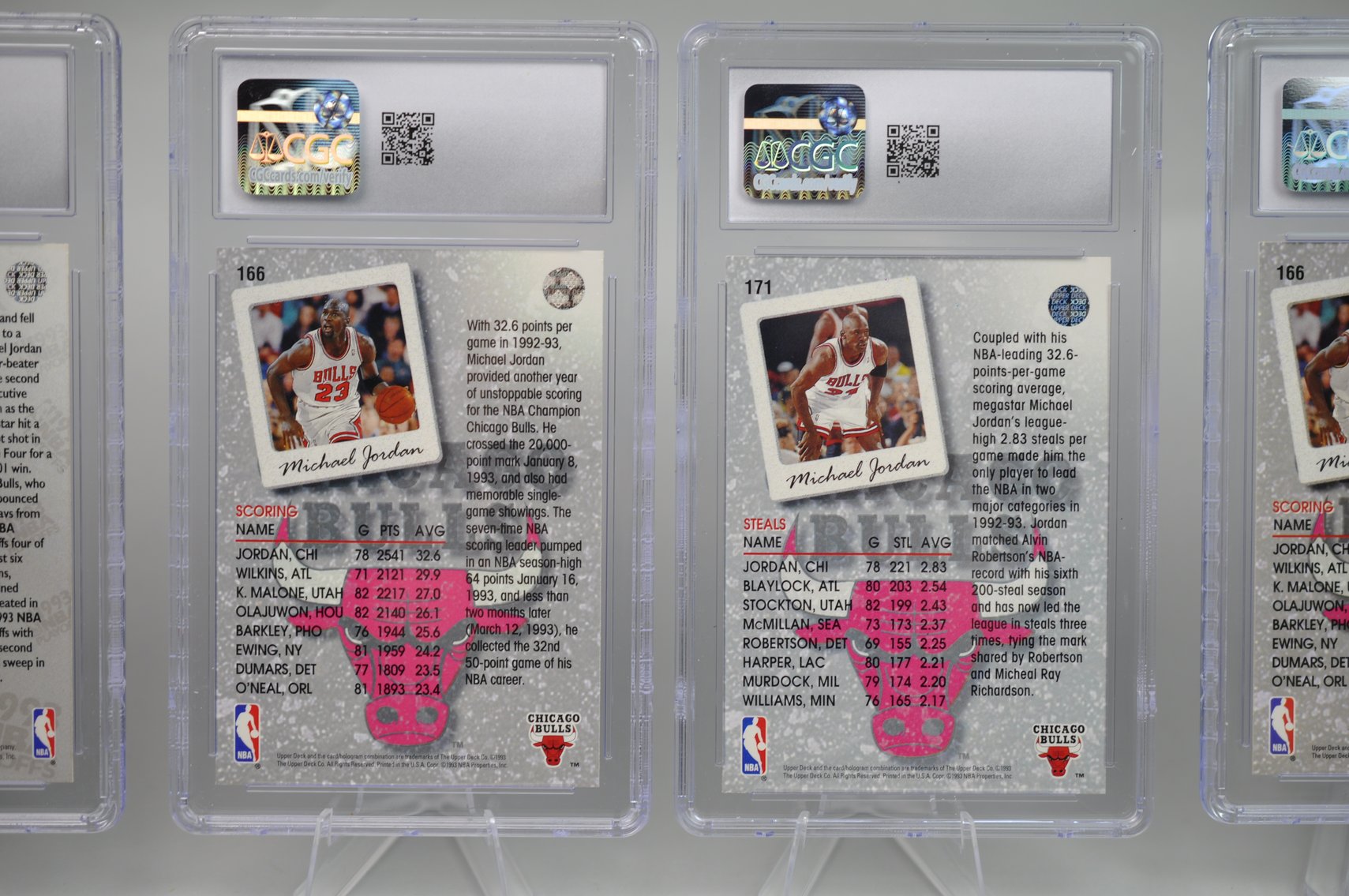 1991-94 Michael Jordan Graded Cards