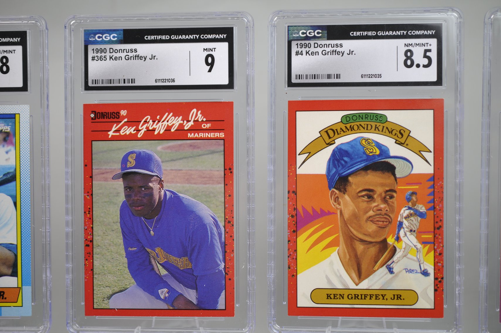 Ken Griffy Jr. Card Collection