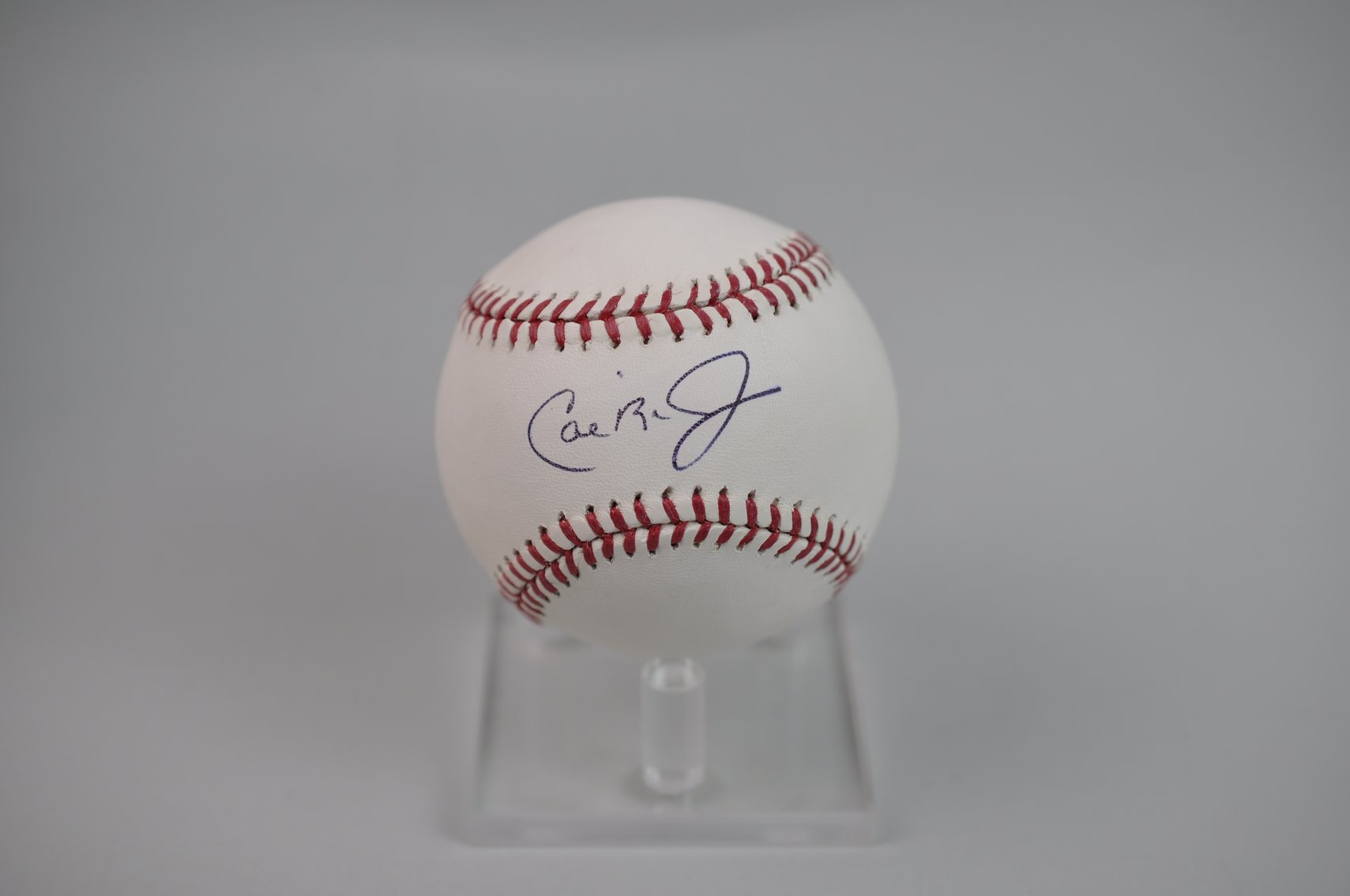 HOF Cal Ripken Jr. Signed Ball & Book