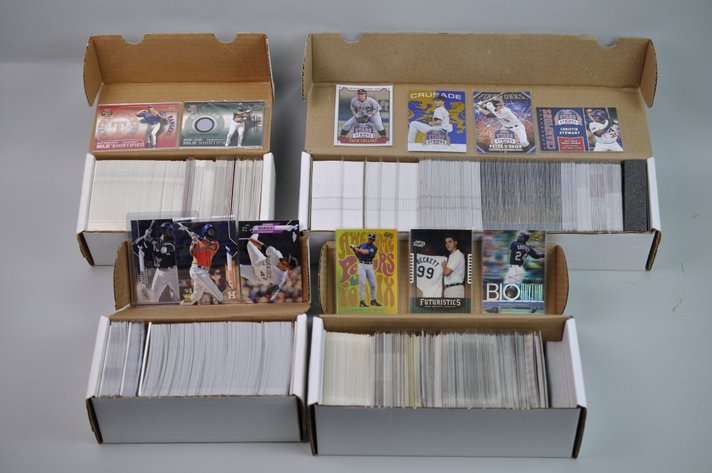 Collection of Baseball Card Year Sets