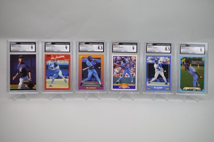 1988-94 Bo Jackson Graded Cards Collection