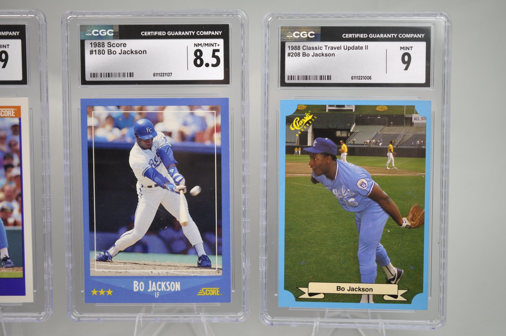 1988-94 Bo Jackson Graded Cards Collection