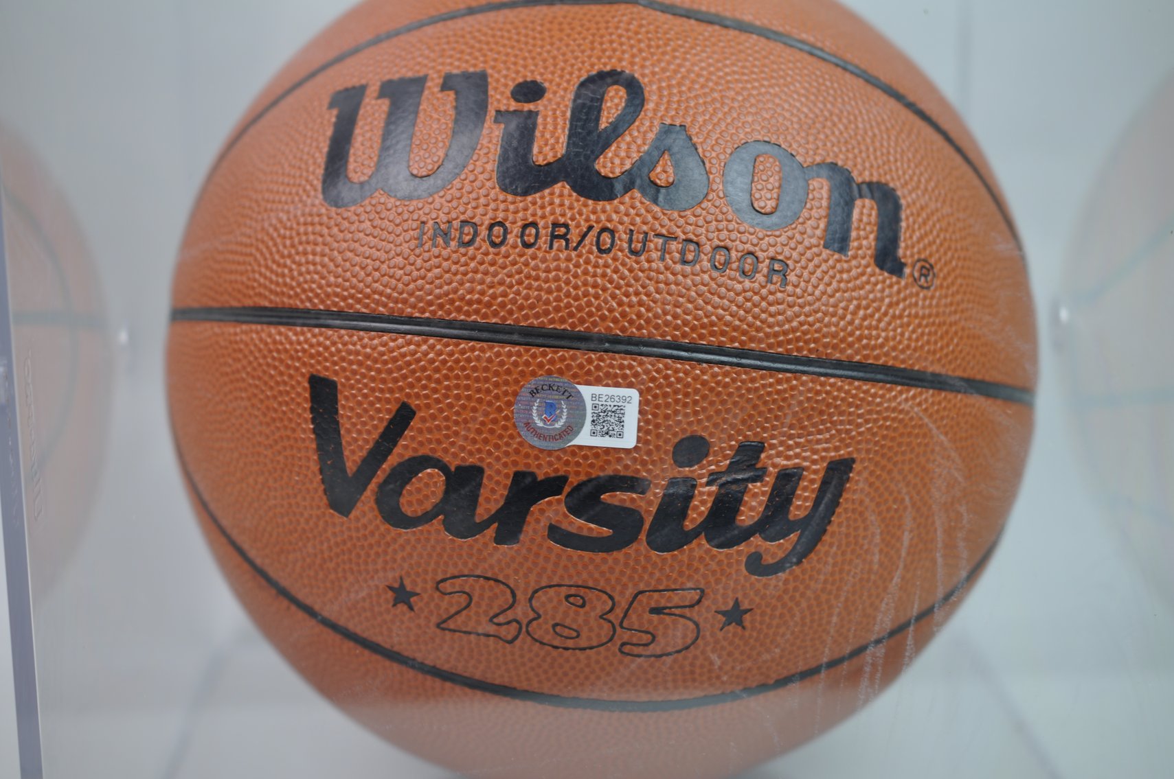 Basketball & Book Signed by Dick Vitale