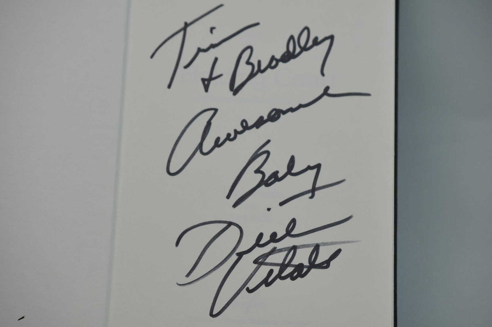 Basketball & Book Signed by Dick Vitale