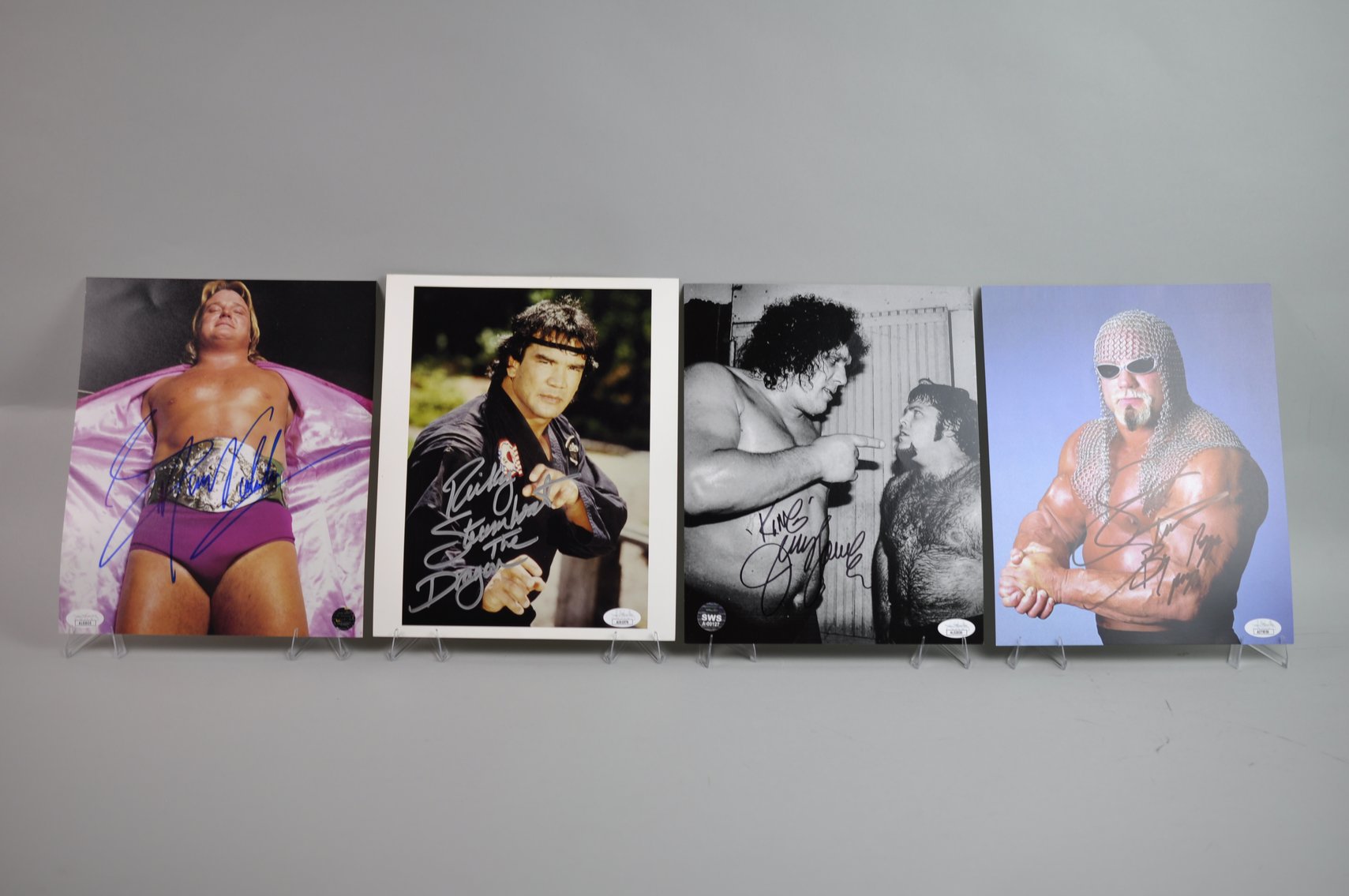 Greatest Wrestlers Photographs w/ Signatures