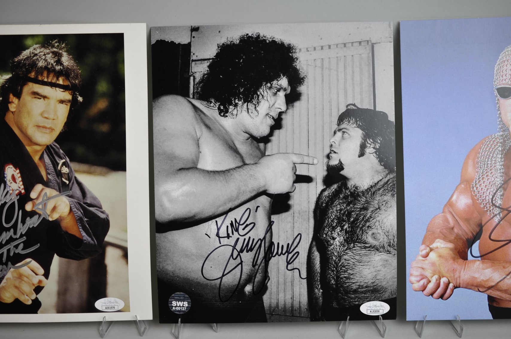 Greatest Wrestlers Photographs w/ Signatures