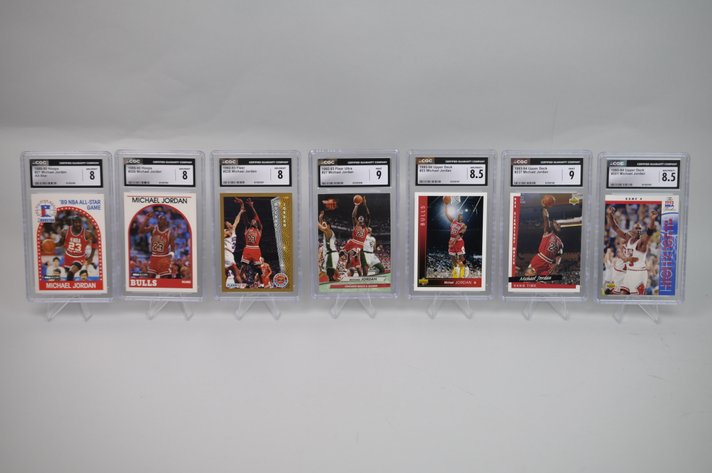 1989-94 Michael Jordan Graded Cards Collection