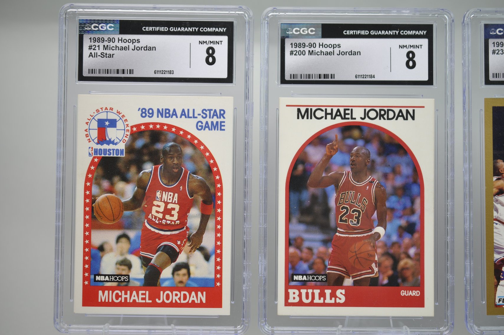1989-94 Michael Jordan Graded Cards Collection