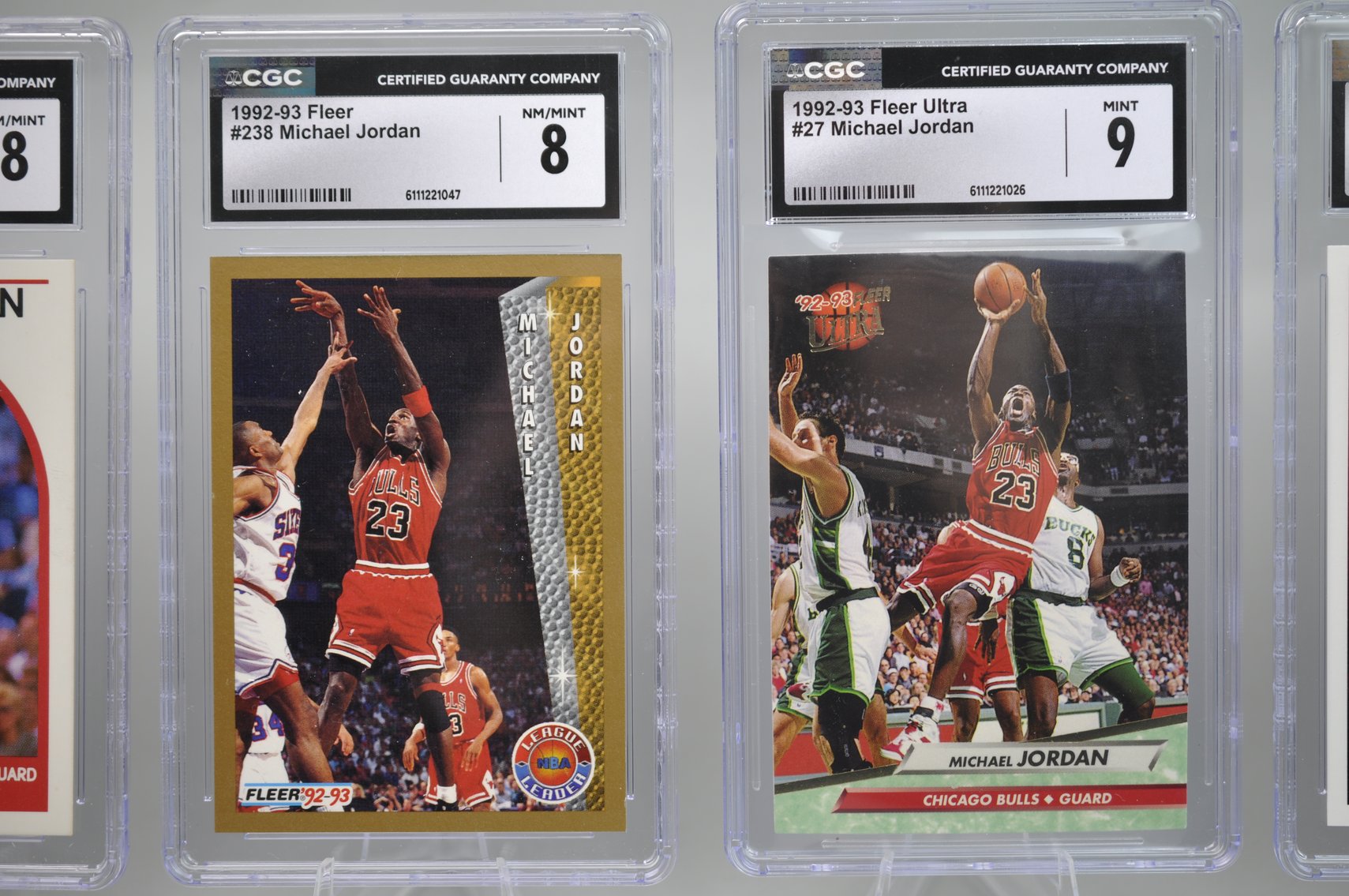 1989-94 Michael Jordan Graded Cards Collection