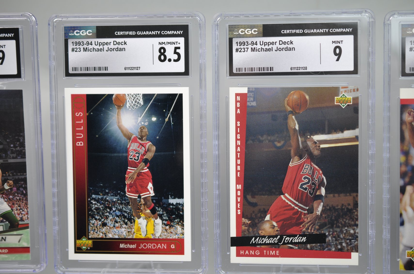 1989-94 Michael Jordan Graded Cards Collection