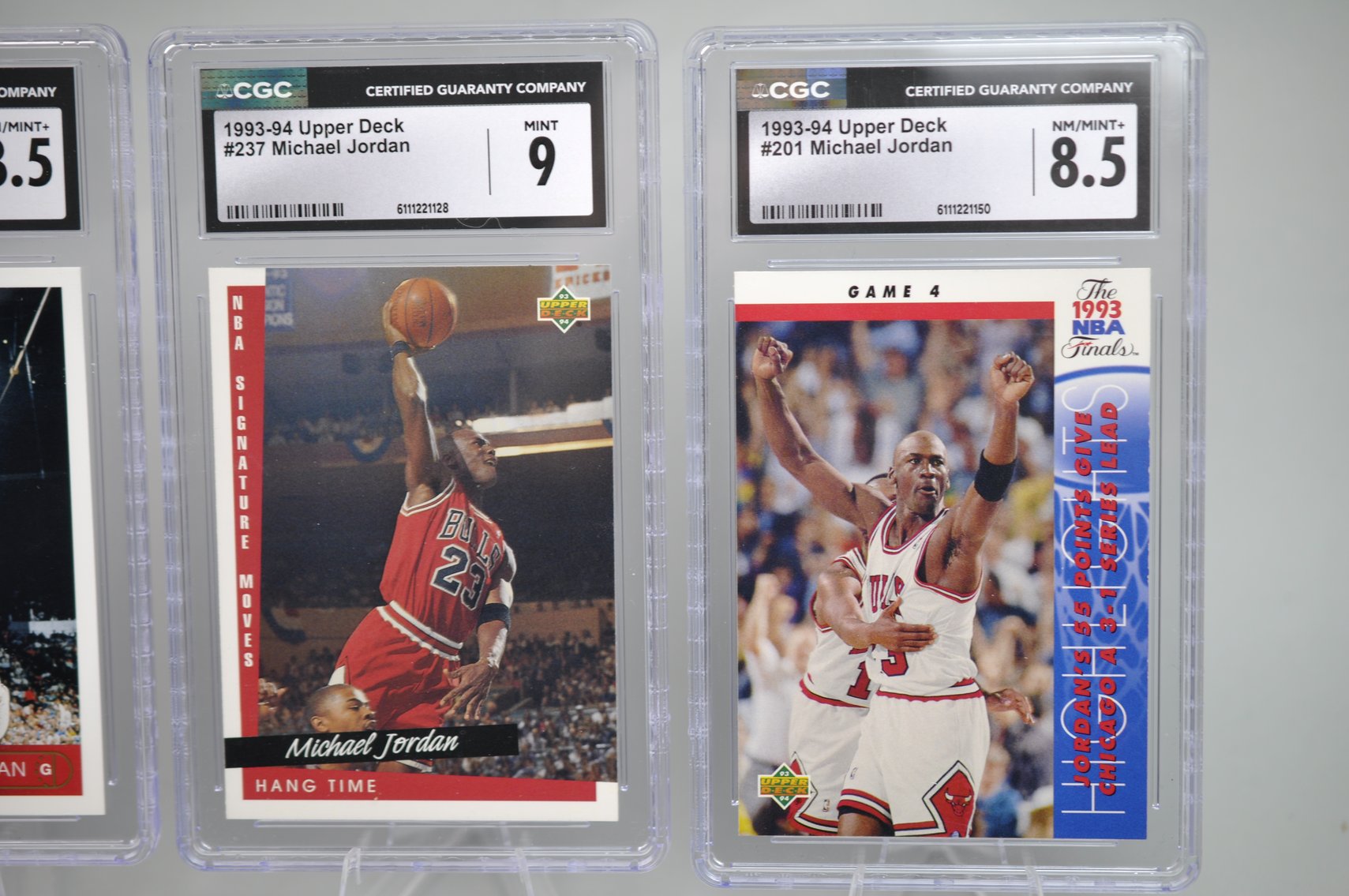 1989-94 Michael Jordan Graded Cards Collection