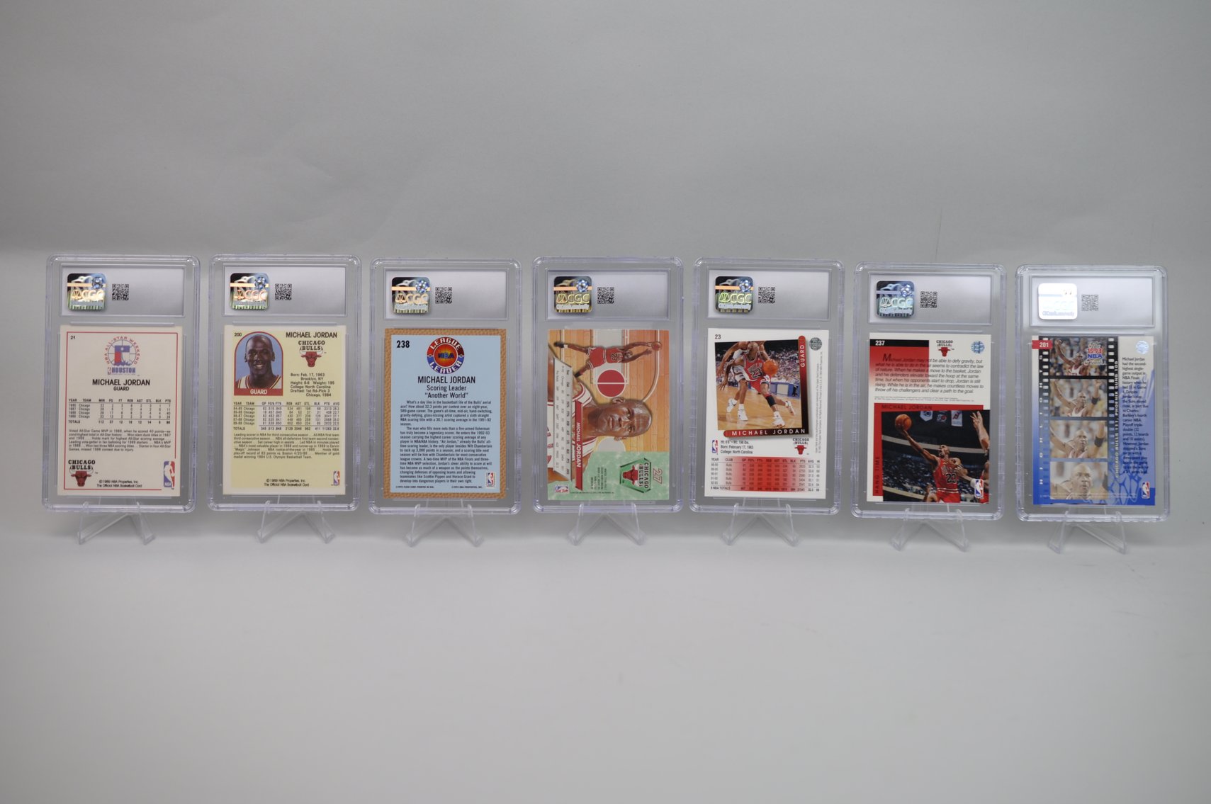1989-94 Michael Jordan Graded Cards Collection