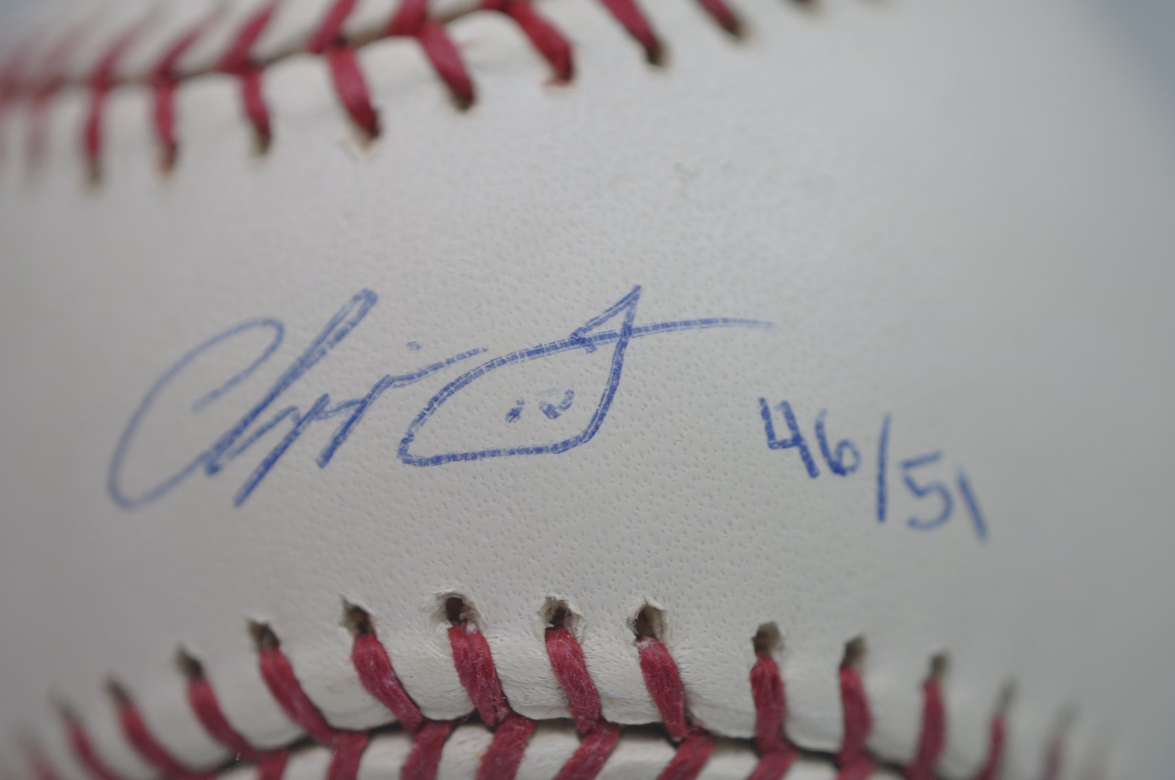 Braves Signed Balls- Chipper Jones & Tom Glavine