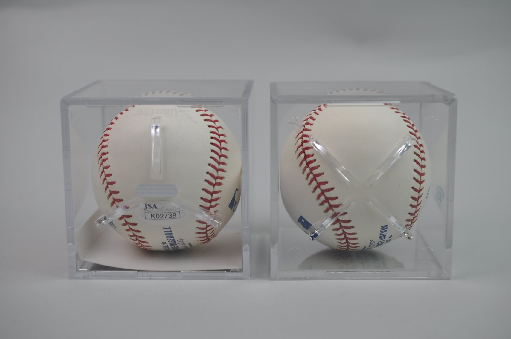 Braves Signed Balls- Chipper Jones & Tom Glavine