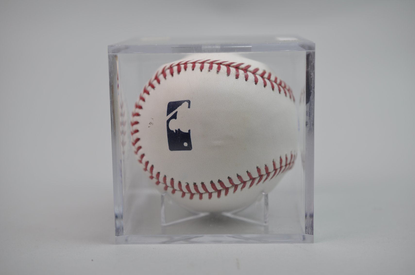 Edgar Martinez Baseball in Blue Ink