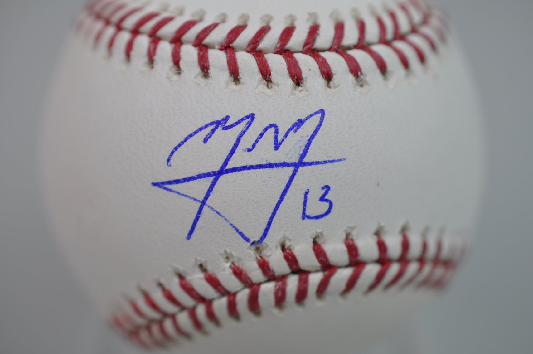 Manny Machado Autographed Baseball