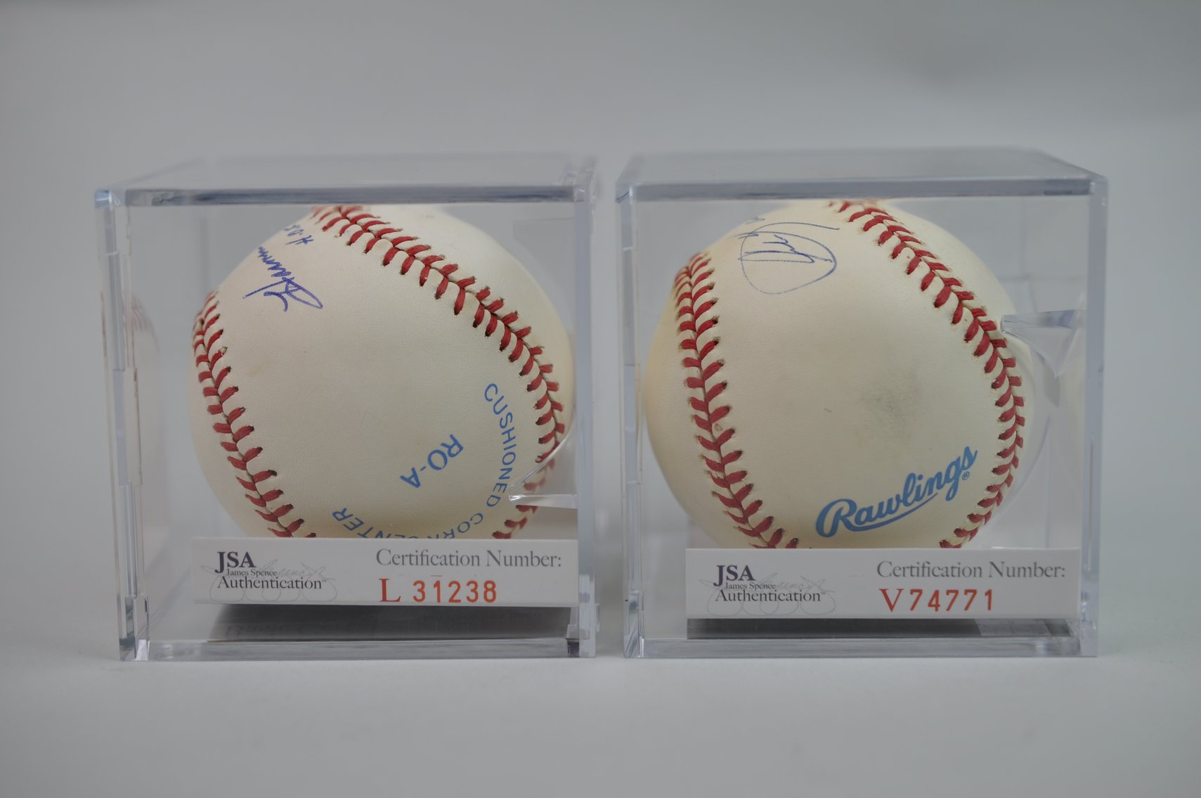 Killebrew & Yastrzemski Signed Baseballs