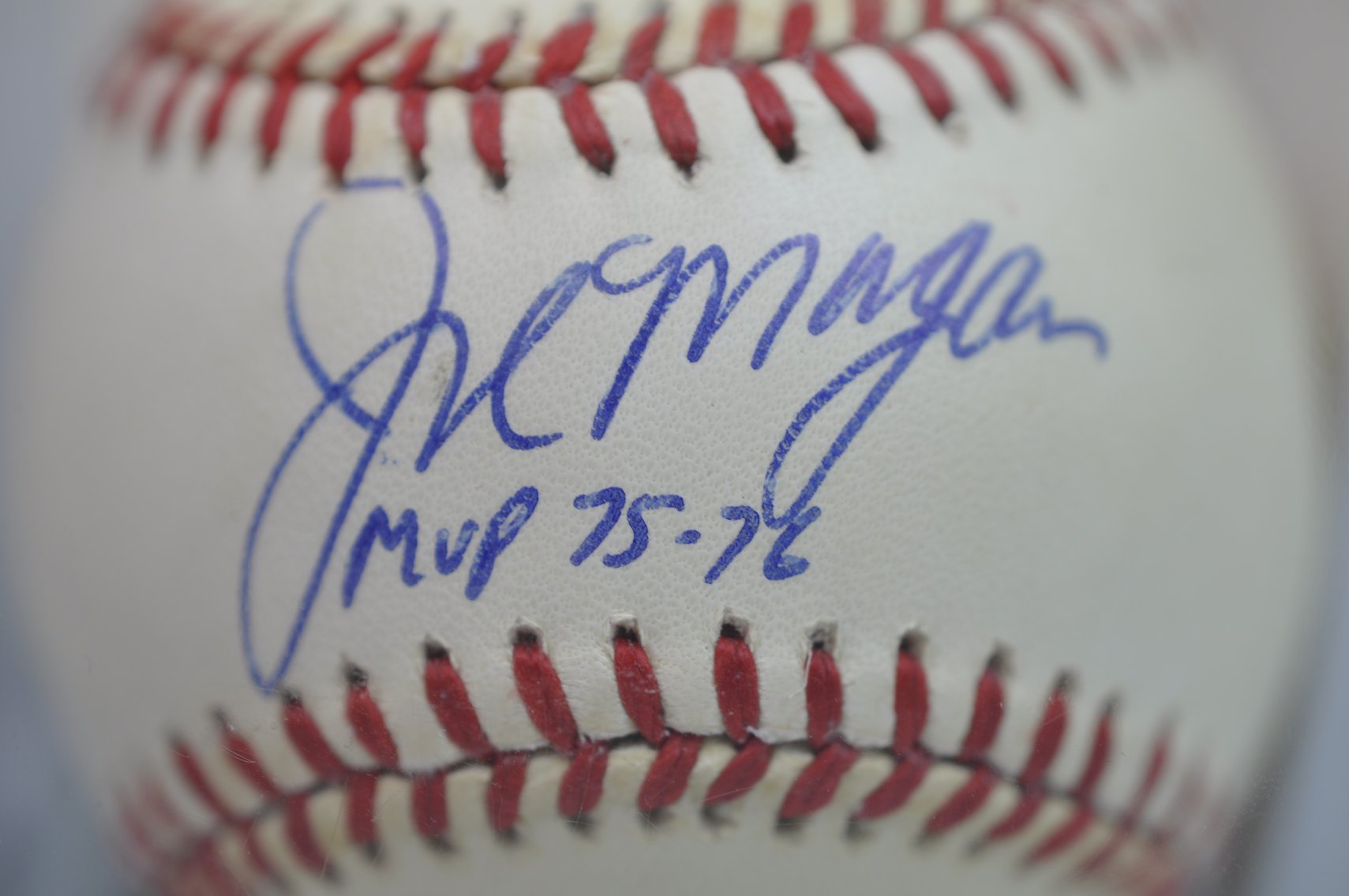 Autographed Baseballs- Joe Morgan & Juan Marichal