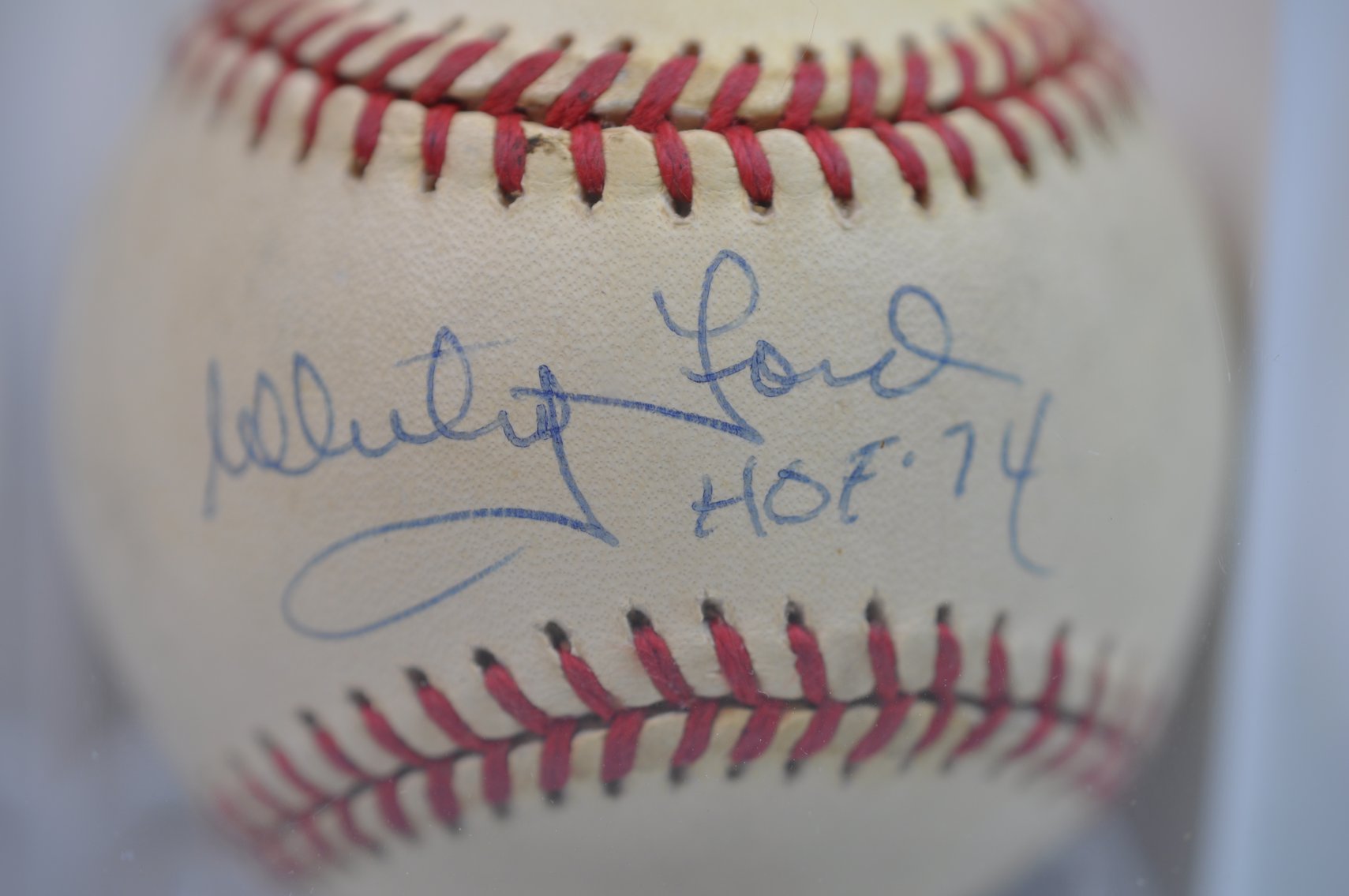Baseball Signed by Whitey Ford