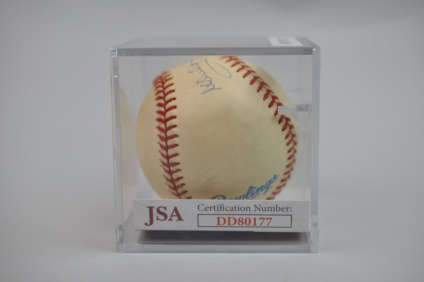 Baseball Signed by Whitey Ford