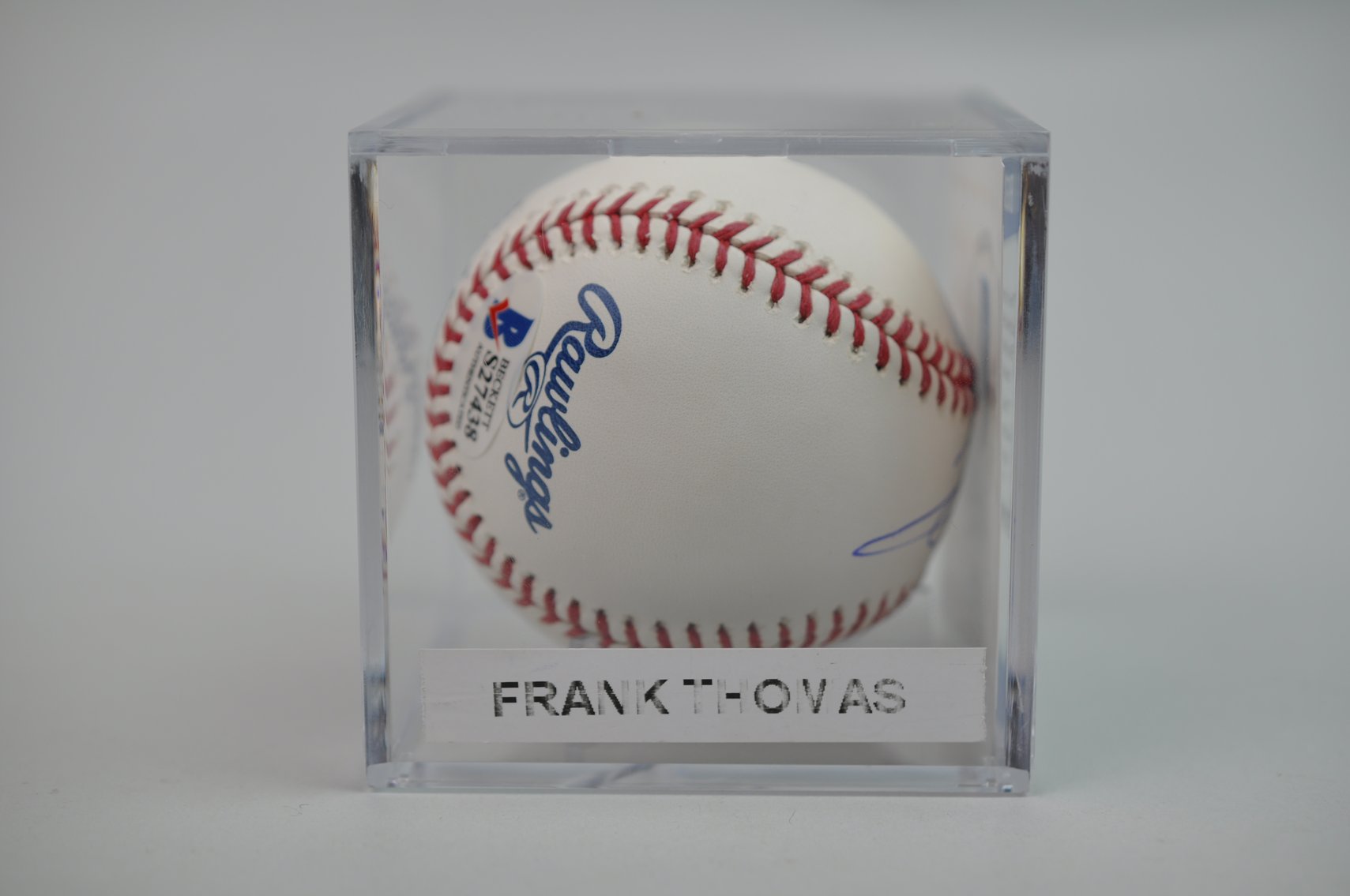 Baseball Signed by HOF Frank Thomas