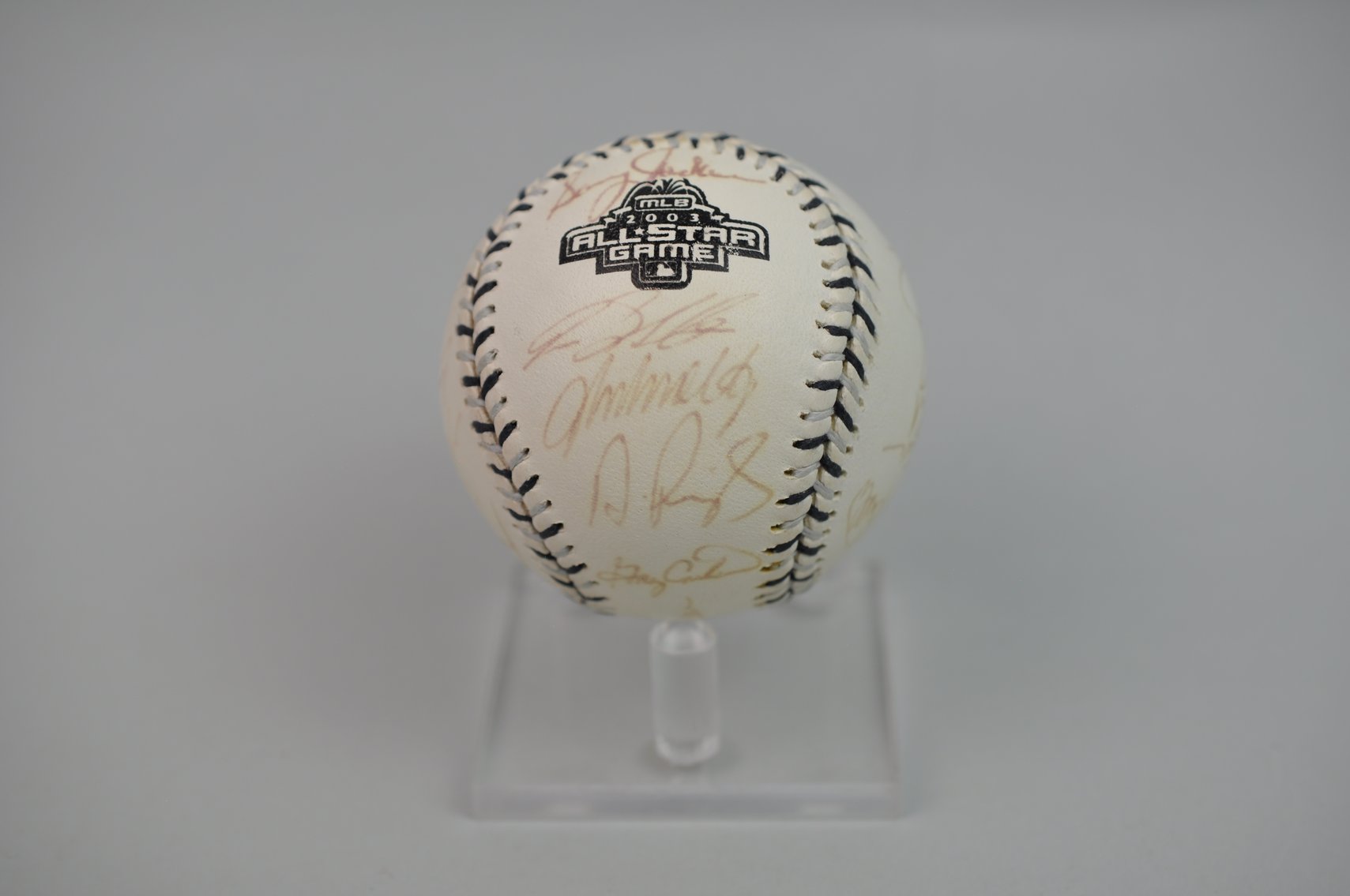 2003 NL All-Star Team Signed Baseball