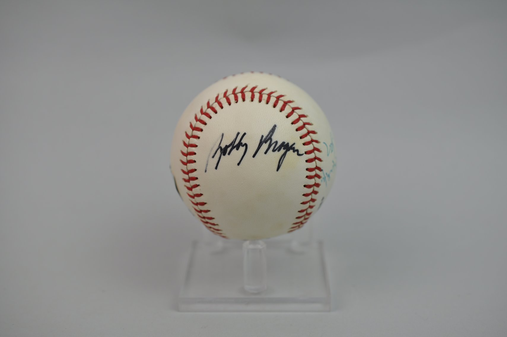 Baseball Signed by Legends