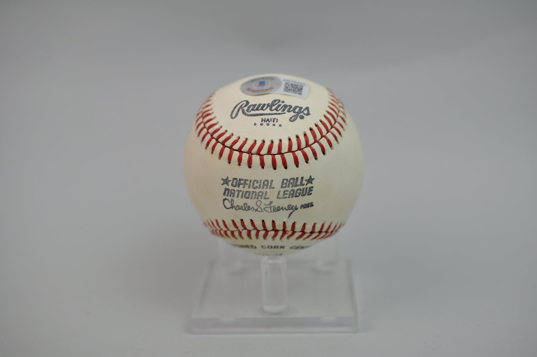 Baseball Signed by Legends