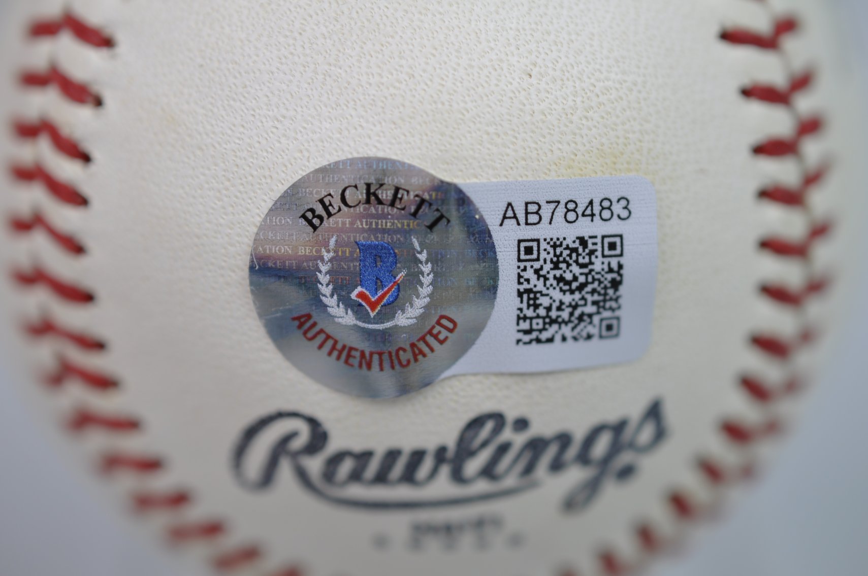 Baseball Signed by Legends