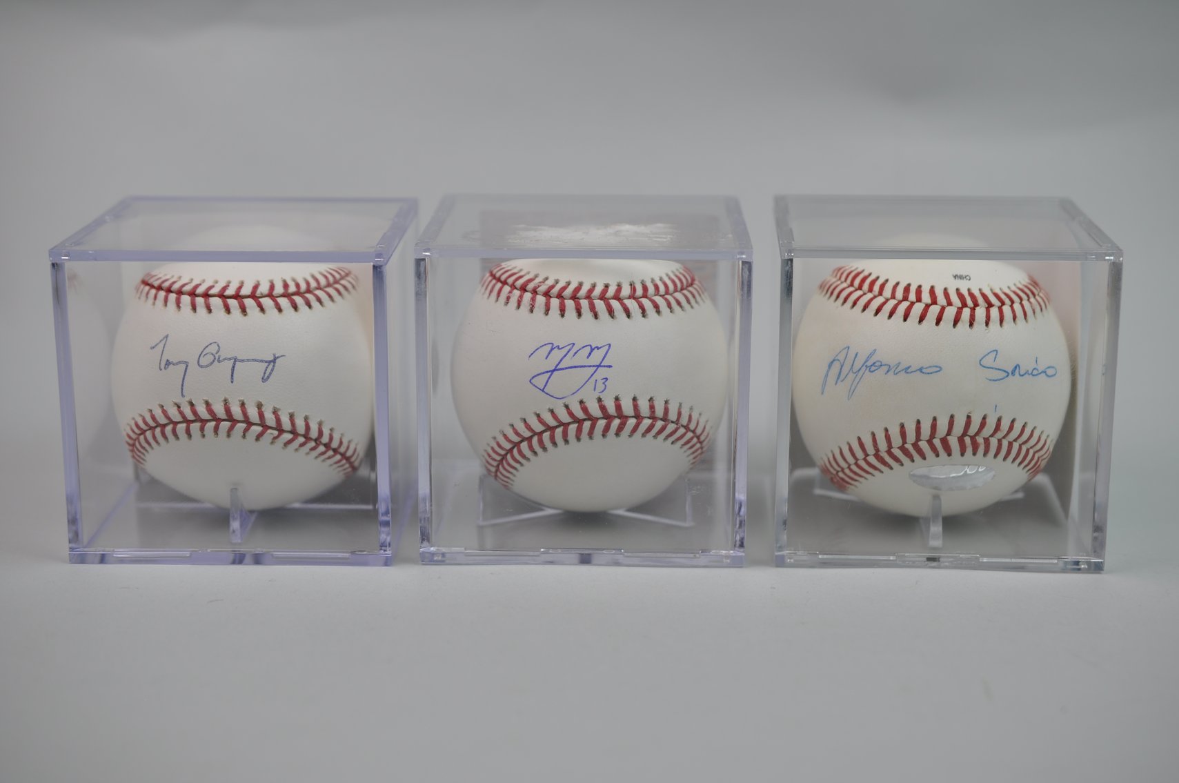 Signed Baseballs -"Players from the Analytic Era"